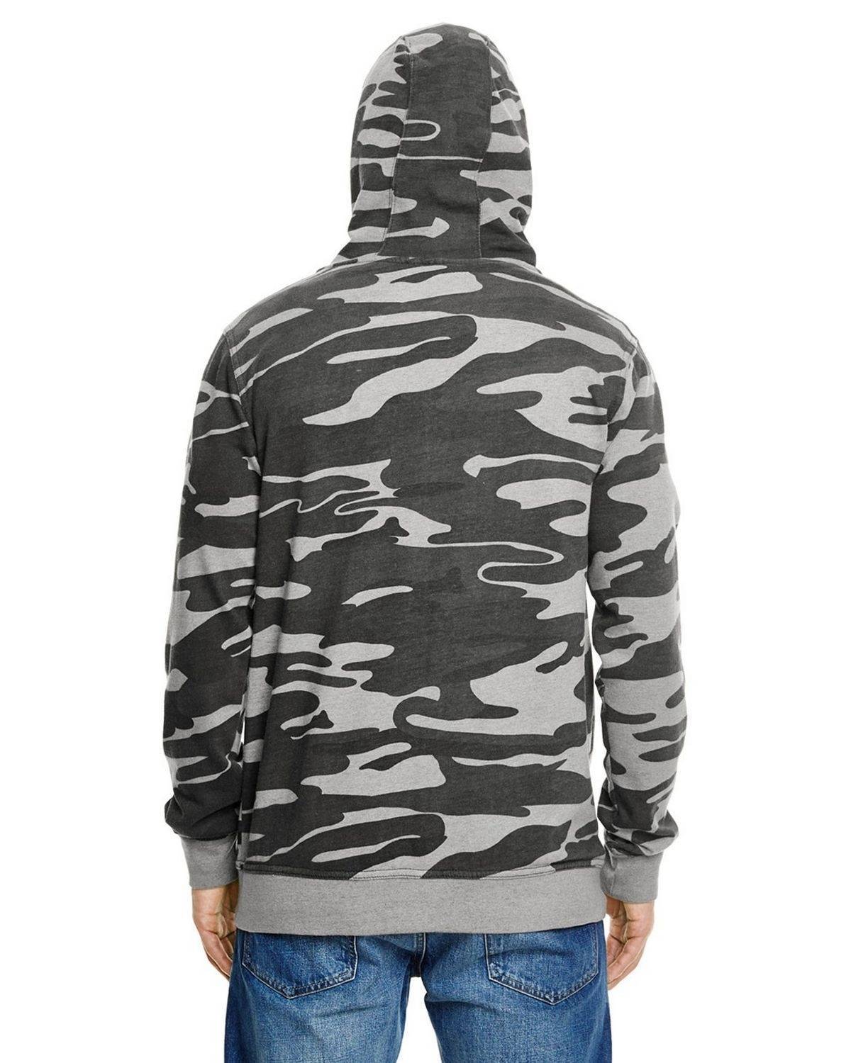Męska bluza moro z kapturem Camo Hooded
