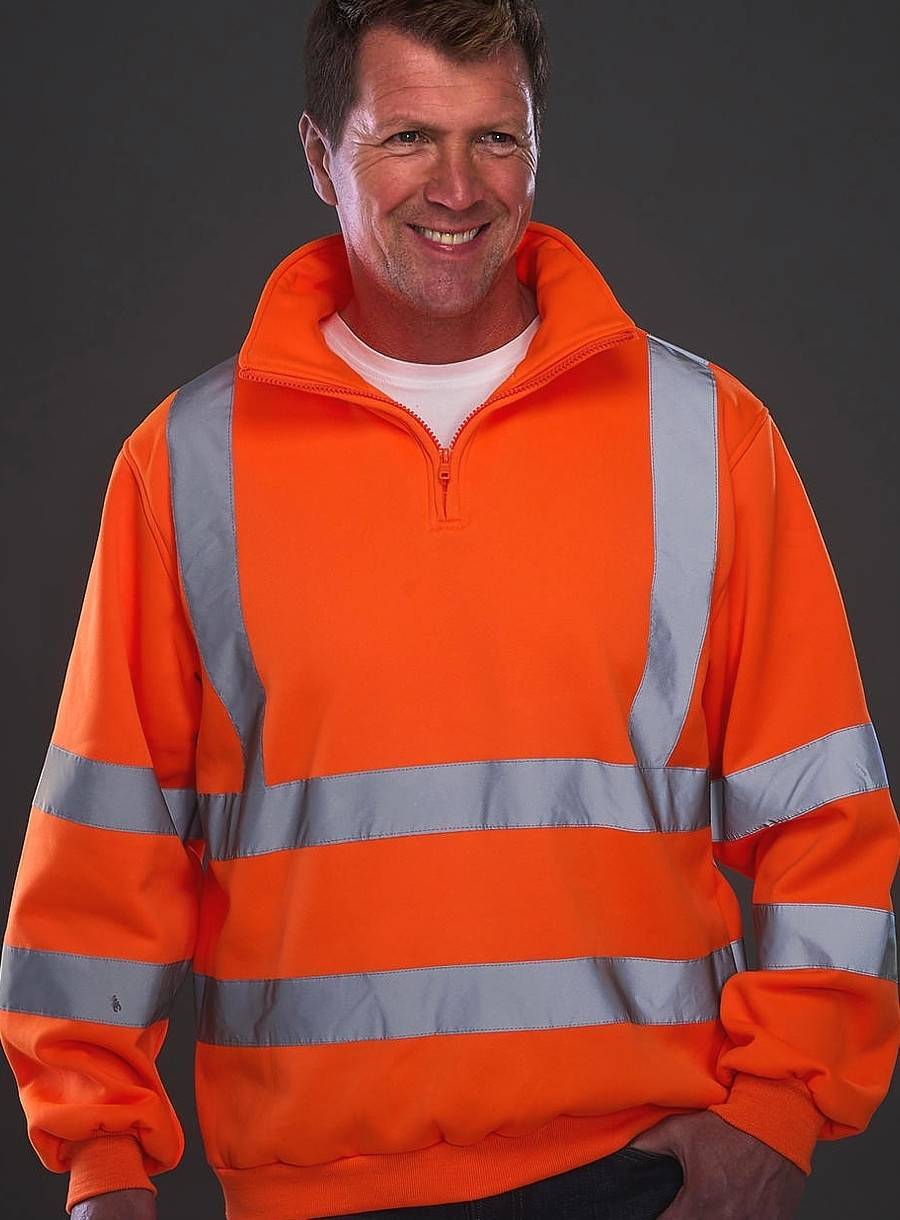 Męska bluza odblaskowa z kapturem Yoko