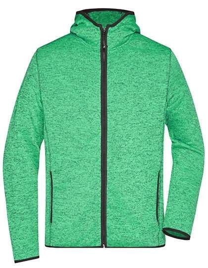 Męska bluza polarowa z kapturem Knitted Fleece Hoody