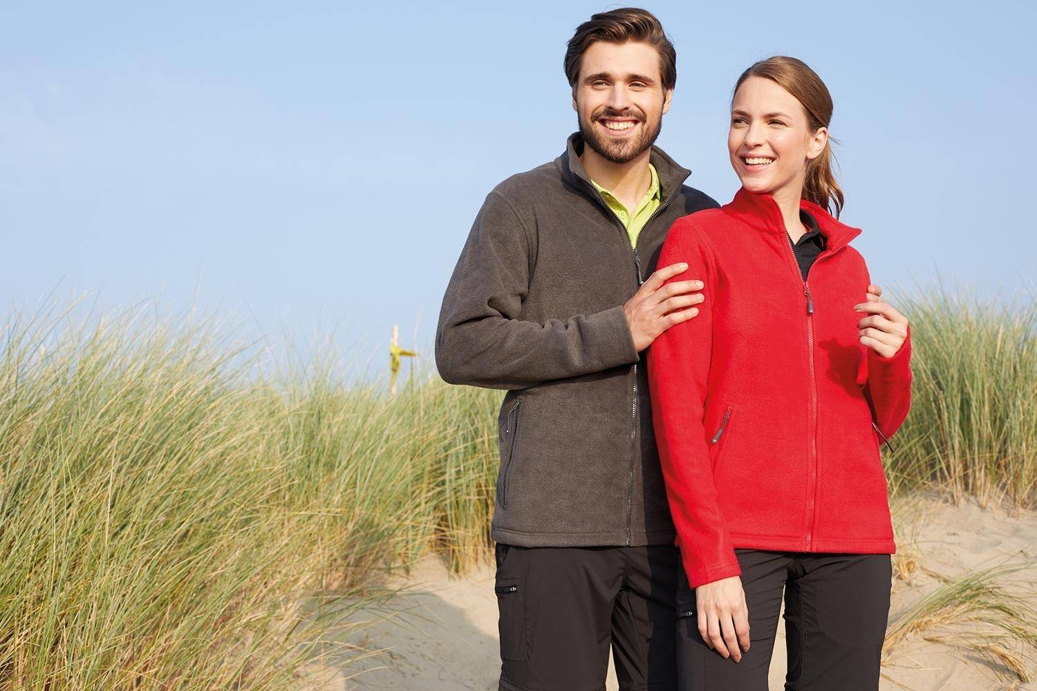 Męska bluza polarowa z powłoką anty-pill