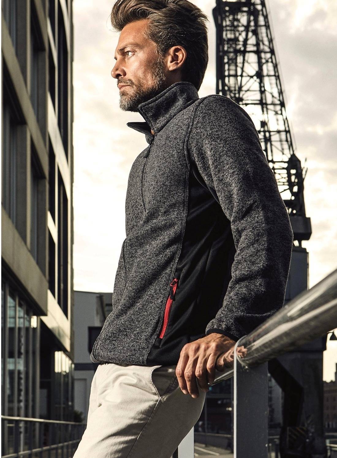 Męska bluza rozpinana na zamek Promodoro