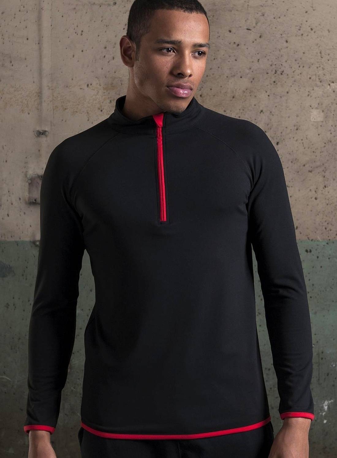 Męska Bluza sportowa z krótkim zamkiem Cool