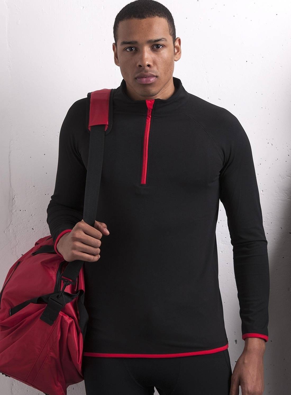 Męska Bluza sportowa z krótkim zamkiem Cool