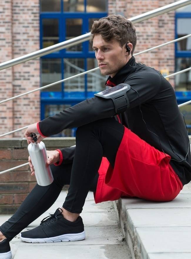 Męska Bluza sportowa z krótkim zamkiem Cool