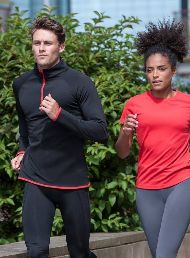 Męska Bluza sportowa z krótkim zamkiem Cool