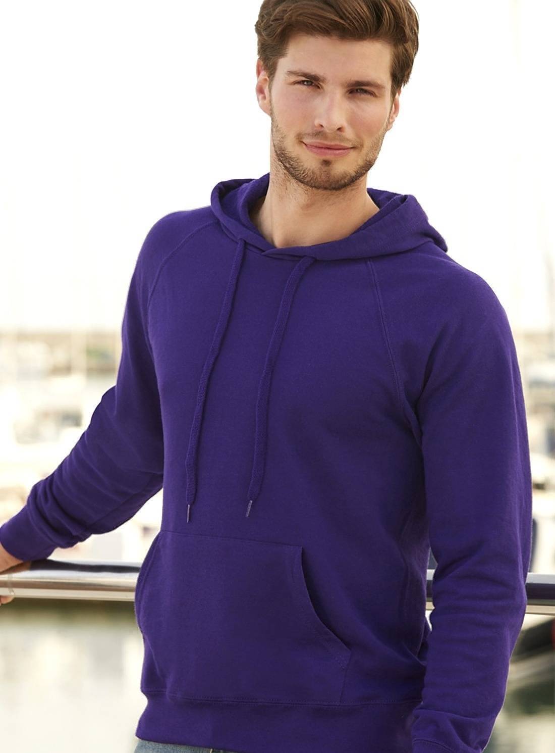 Męska bluza z kapturem Lightweight