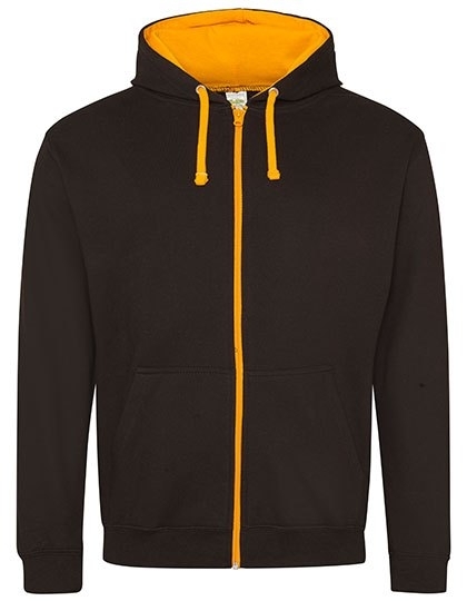 Męska bluza z kapturem na zamek Varsity Zoodie