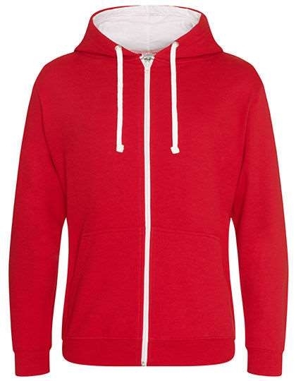 Męska bluza z kapturem na zamek Varsity Zoodie