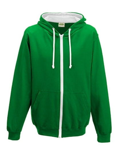 Męska bluza z kapturem na zamek Varsity Zoodie