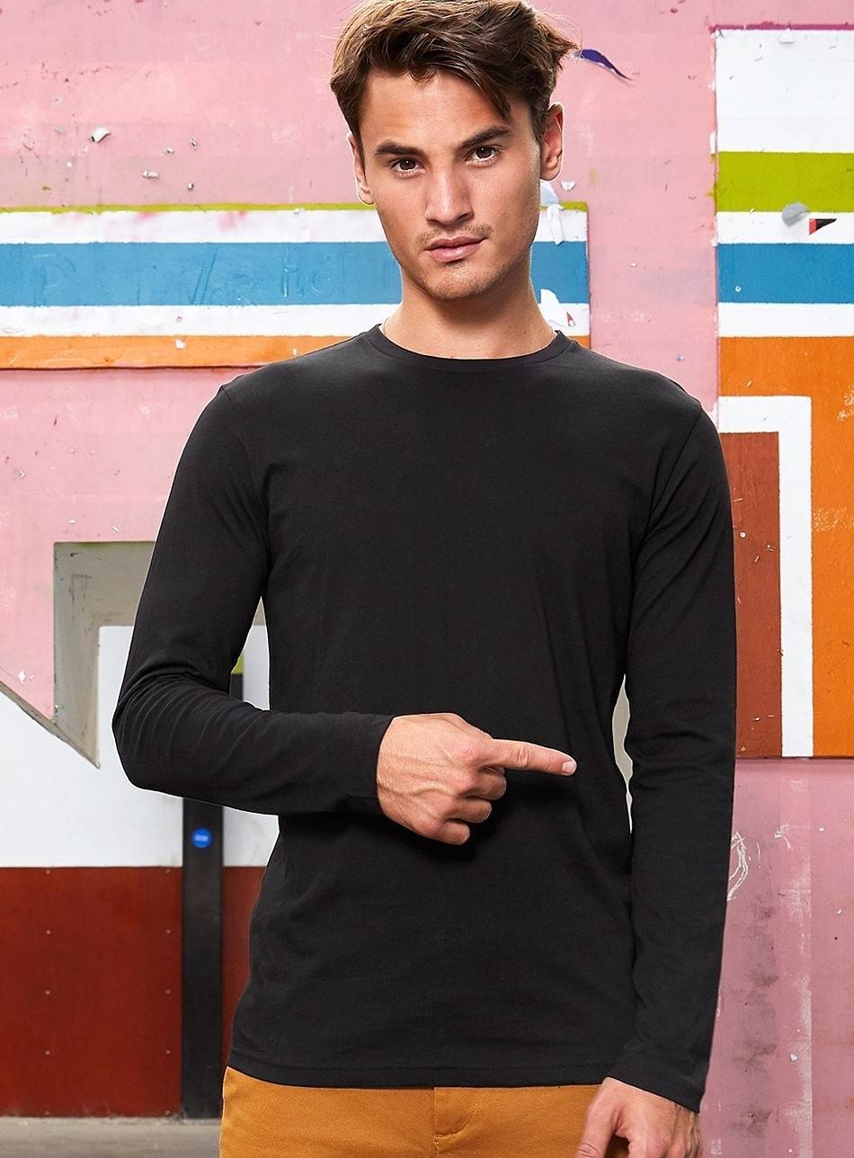 Męska bluzka B&C z bawełny organicznej