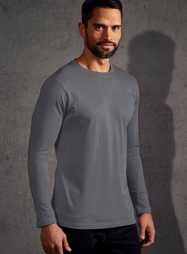 Męska bluzka z długim rękawem Premium-T