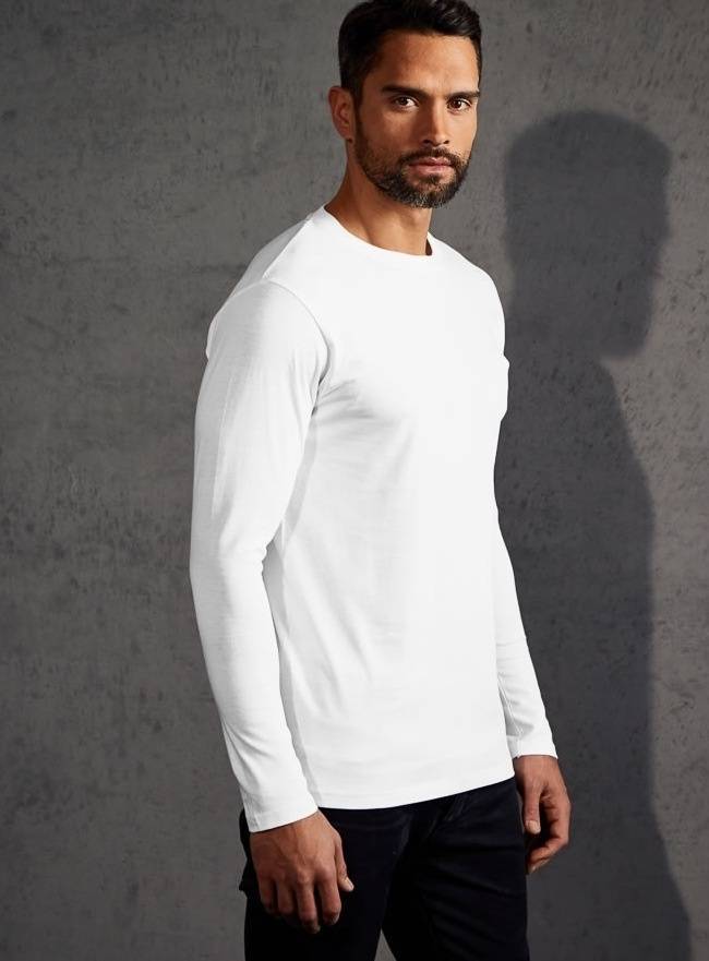 Męska bluzka z długim rękawem Premium-T