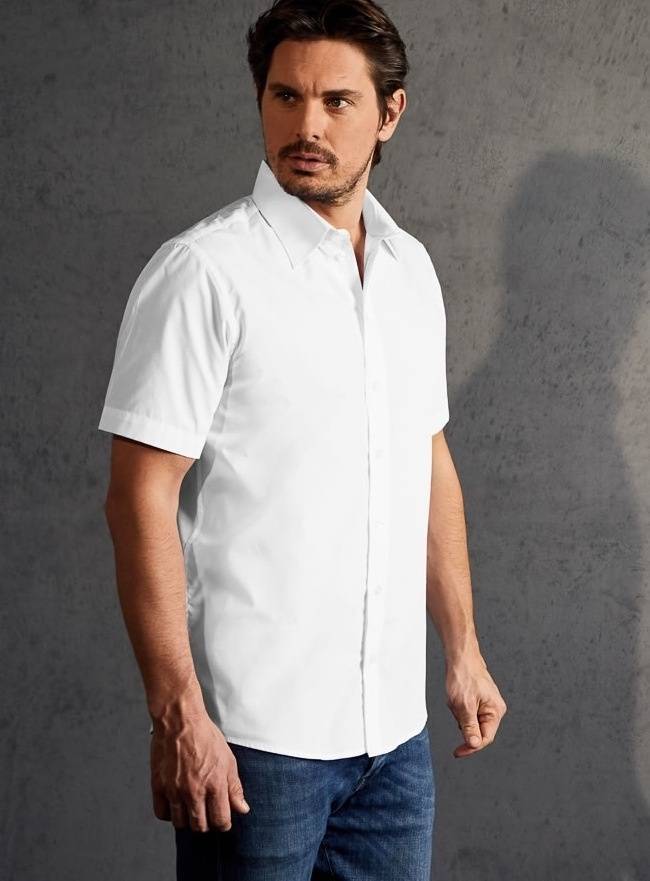 Męska elegancka koszula z krótkim rękawem Promodoro