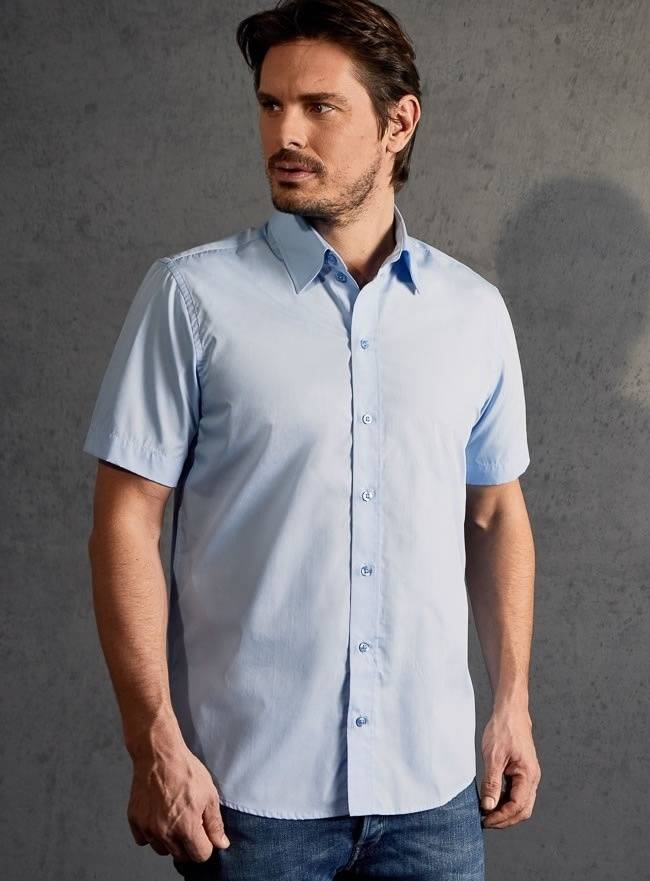 Męska elegancka koszula z krótkim rękawem Promodoro