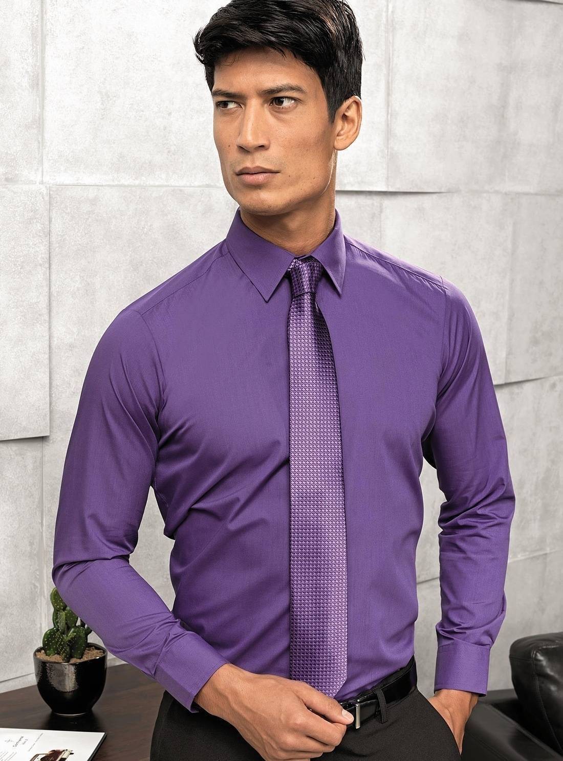 Męska koszula Fitted Poplin