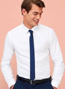 Męska koszula o wyrazistej strukturze materiału