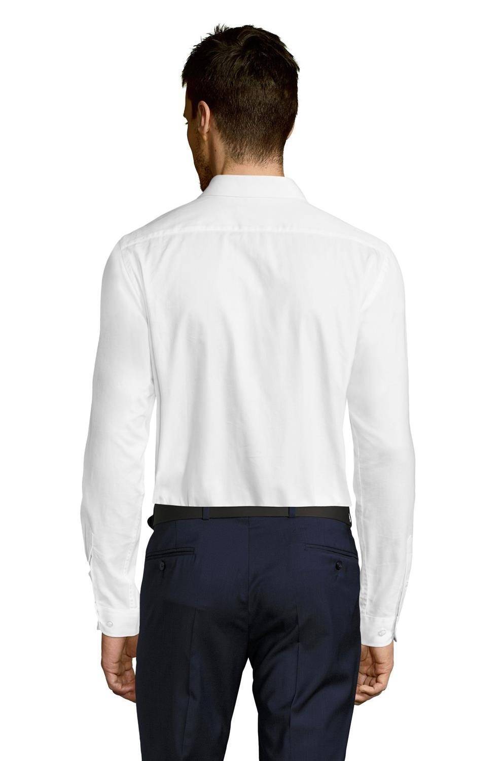 Męska koszula o wyrazistej strukturze materiału