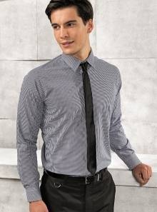 Męska koszula w drobną kratę Premier Workwear