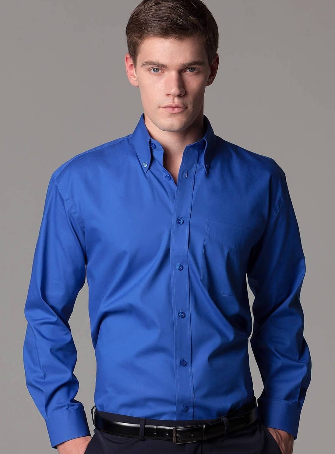Męska koszula z długim rękawem Corporate Oxford