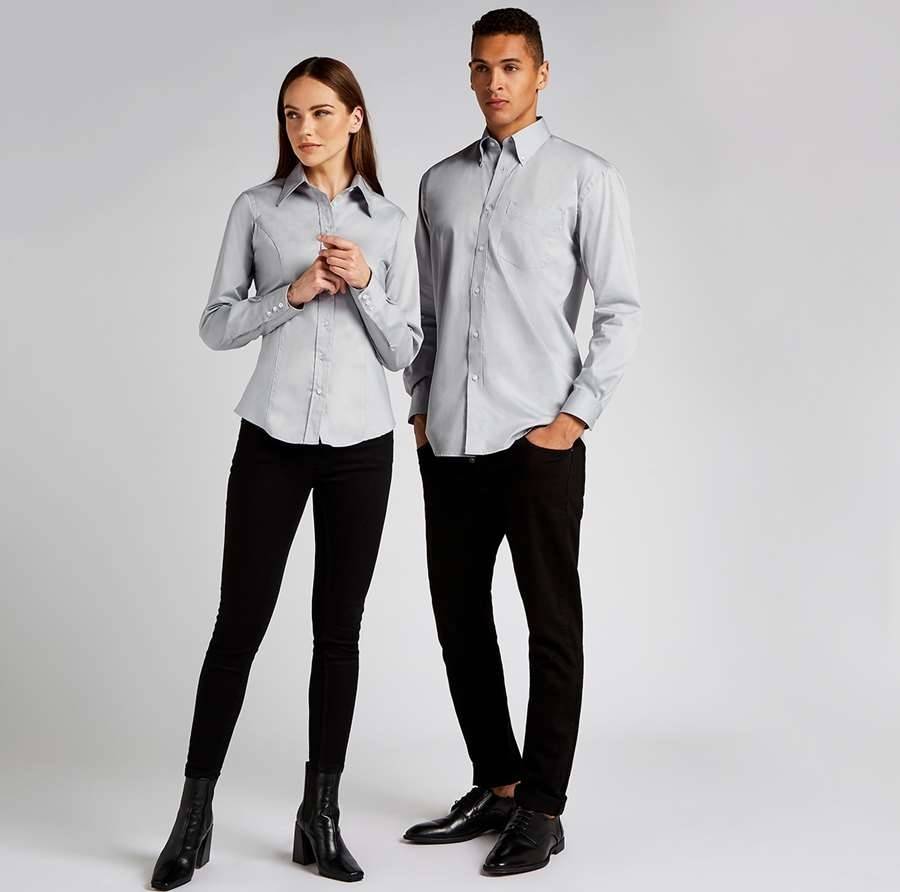 Męska koszula z długim rękawem Corporate Oxford