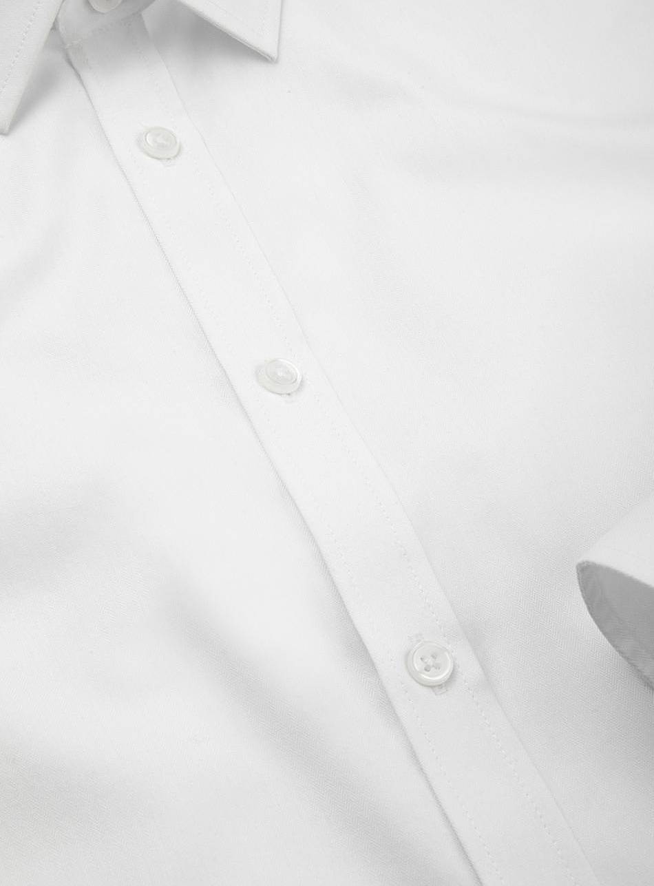 Męska koszula z długim rękawem Herringbone