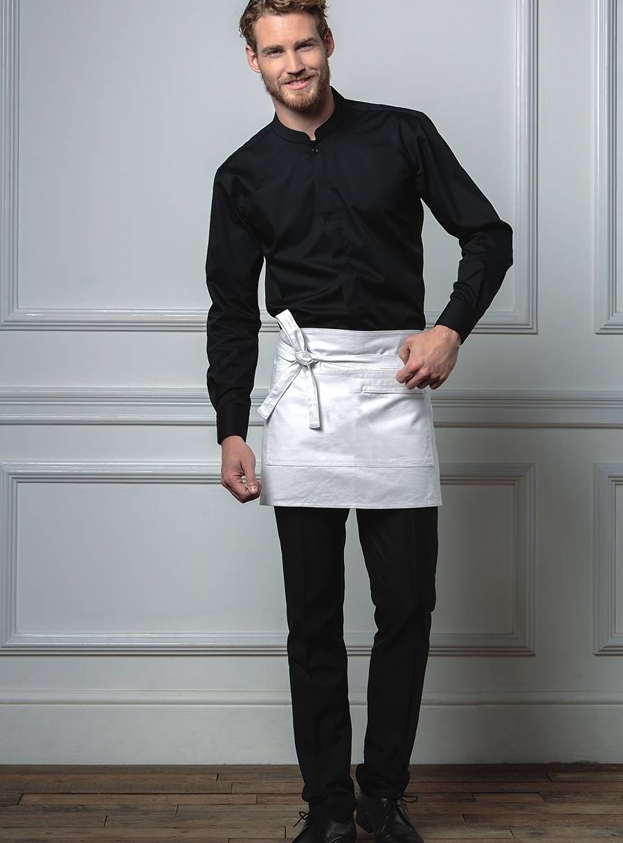 Męska koszula z długim rękawem Mandarin