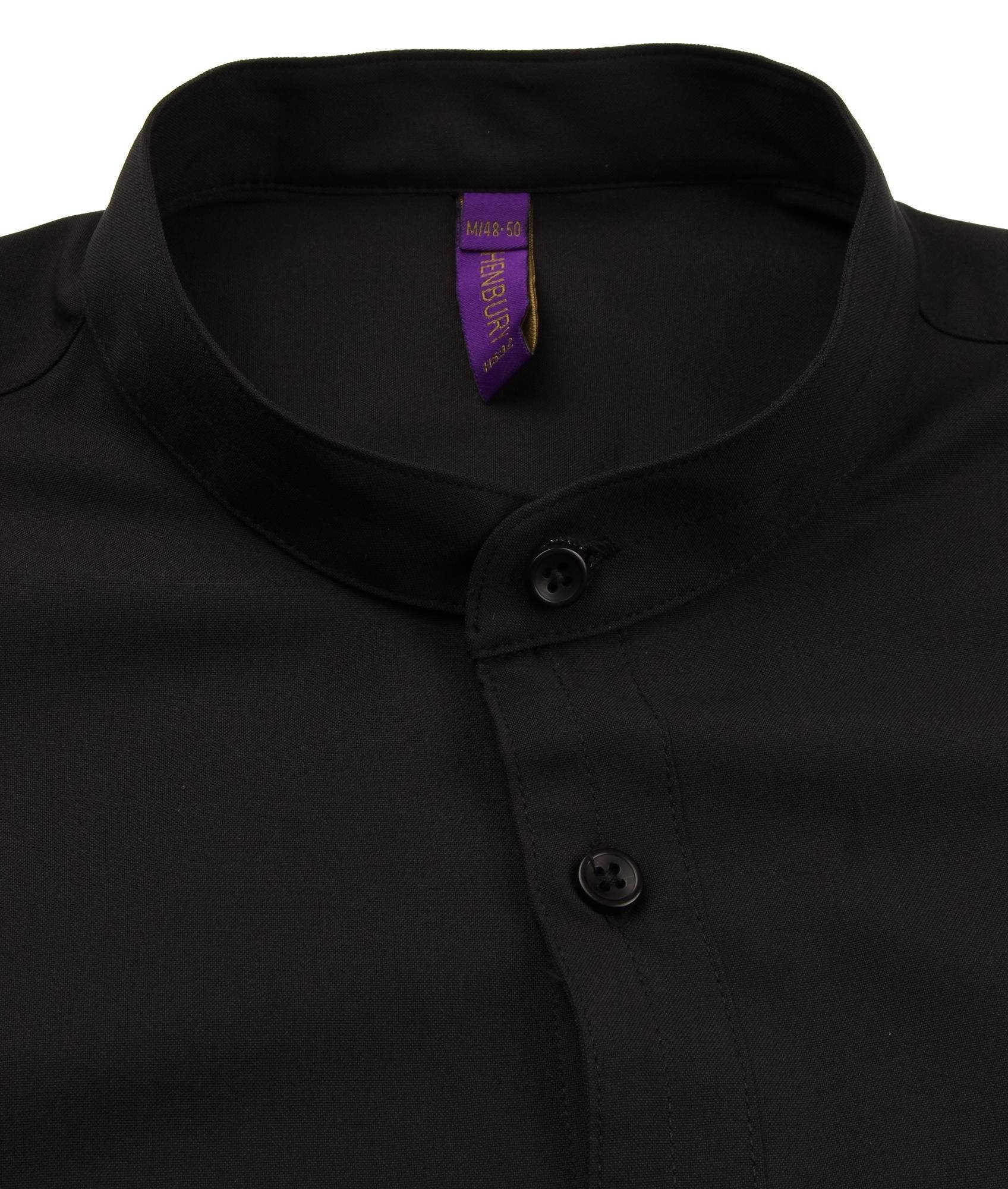 Męska koszula ze stójką Henbury Mandarin