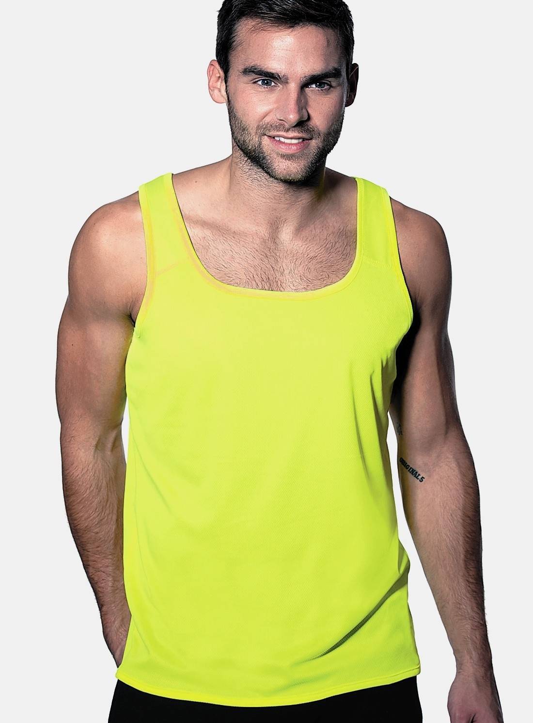 Męska koszulka bez rękawów Running