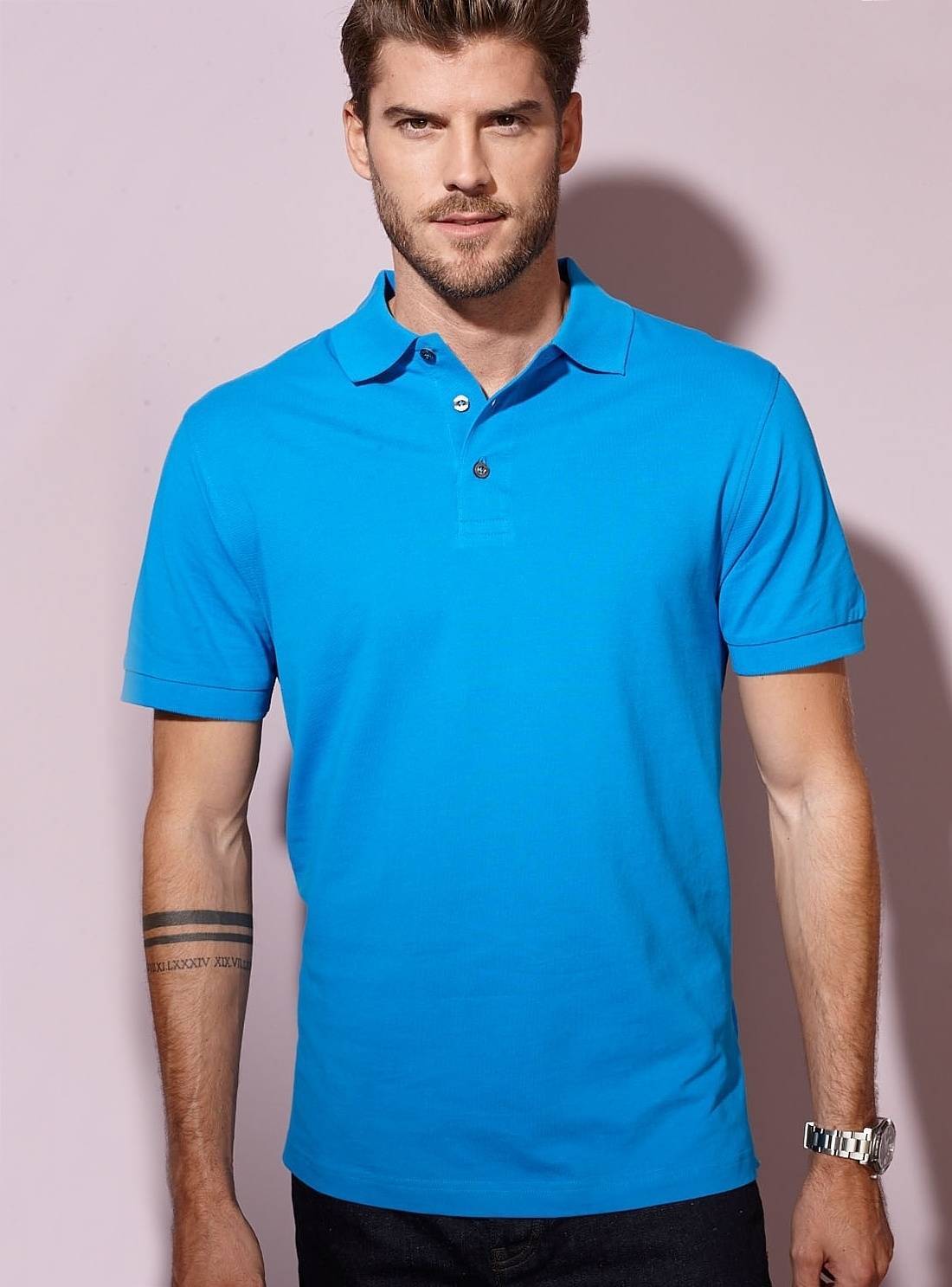 Męska koszulka polo James&Nicholson Pima