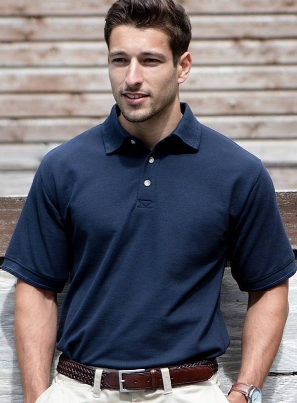 Męska koszulka polo model Definitive