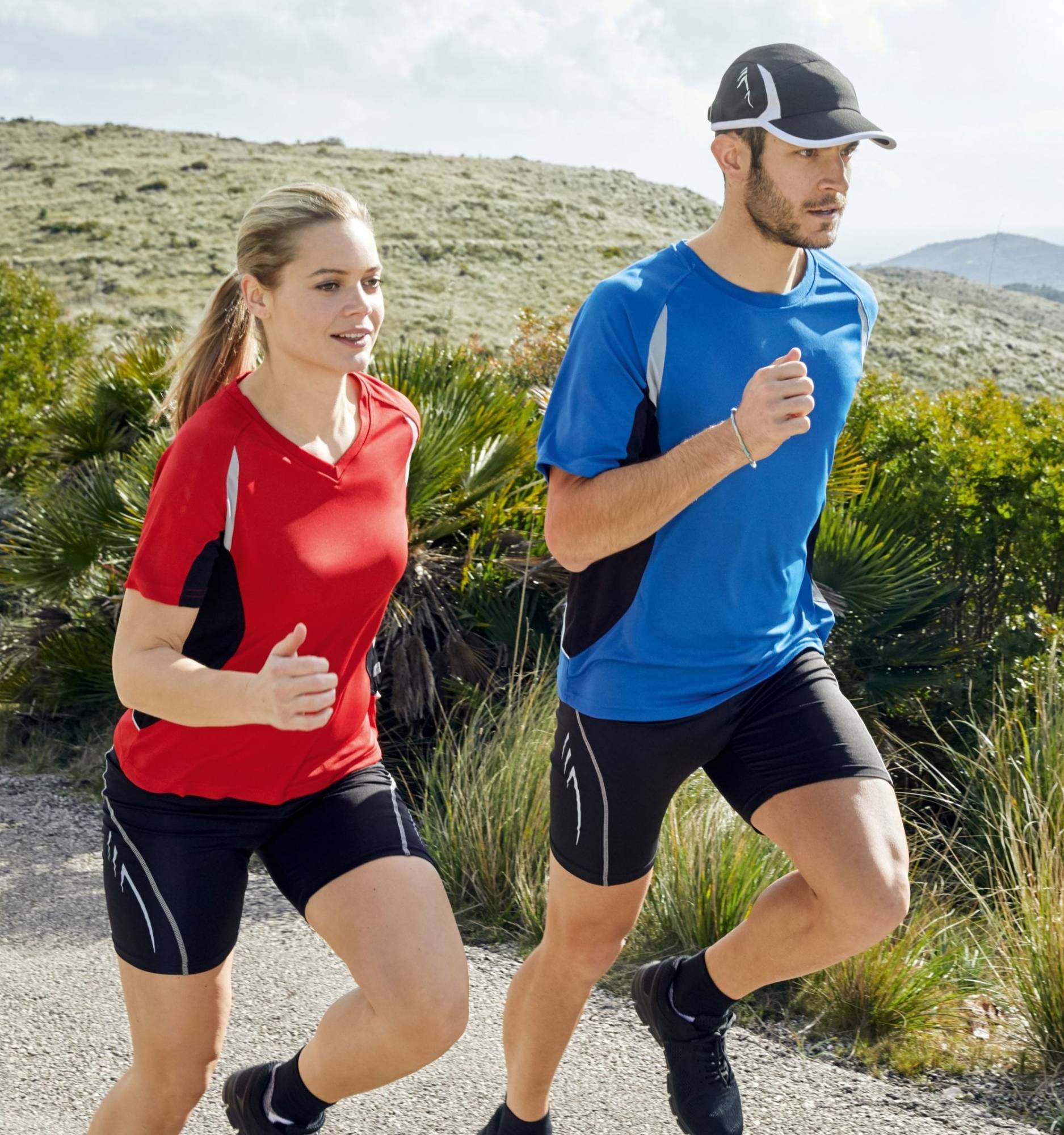 Męska Koszulka Running