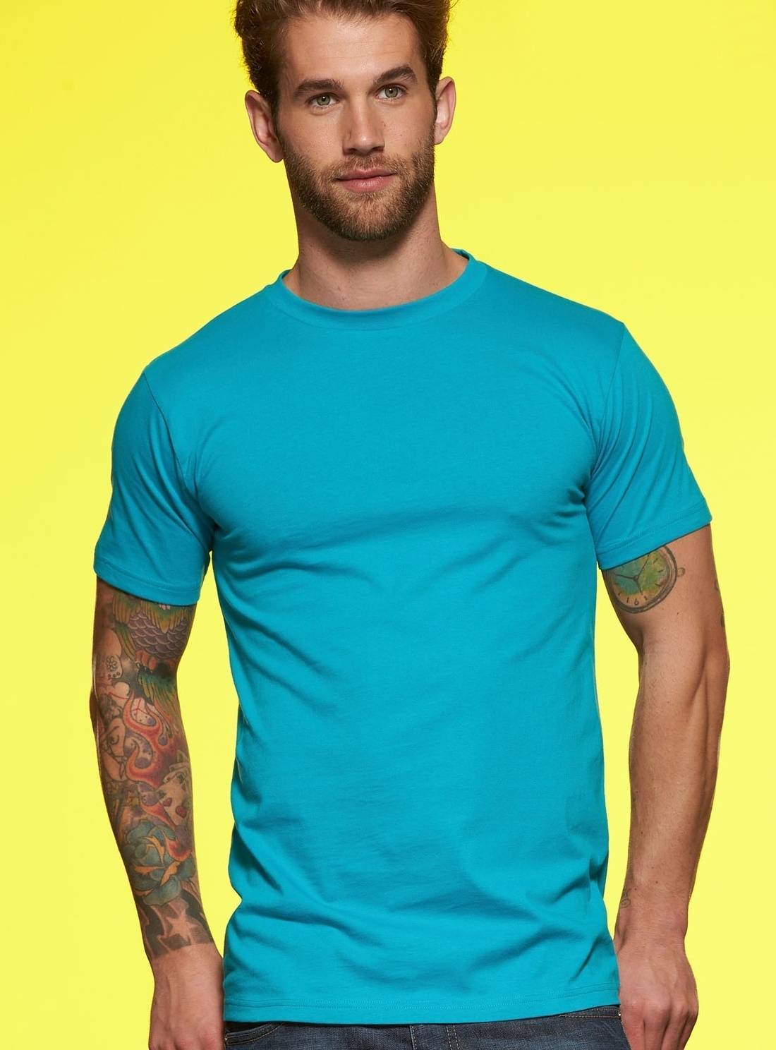 Męska koszulka Slim Fit-T