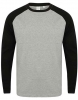 Męska koszulka z długim rękawem Baseball T