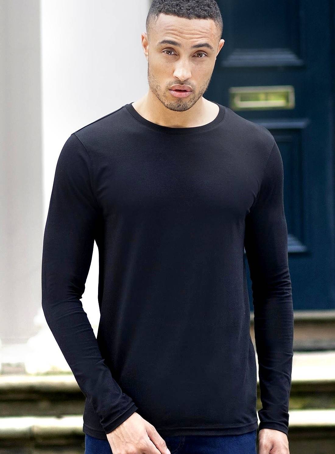 Męska koszulka z długim rękawem Feel Good