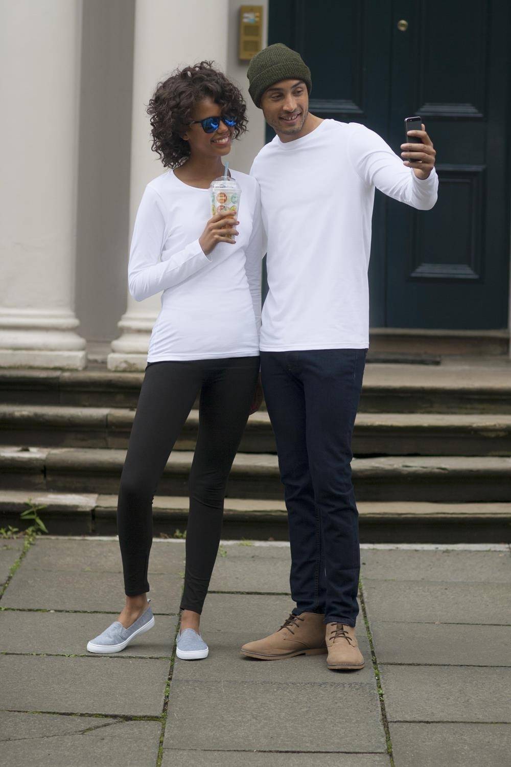 Męska koszulka z długim rękawem Feel Good