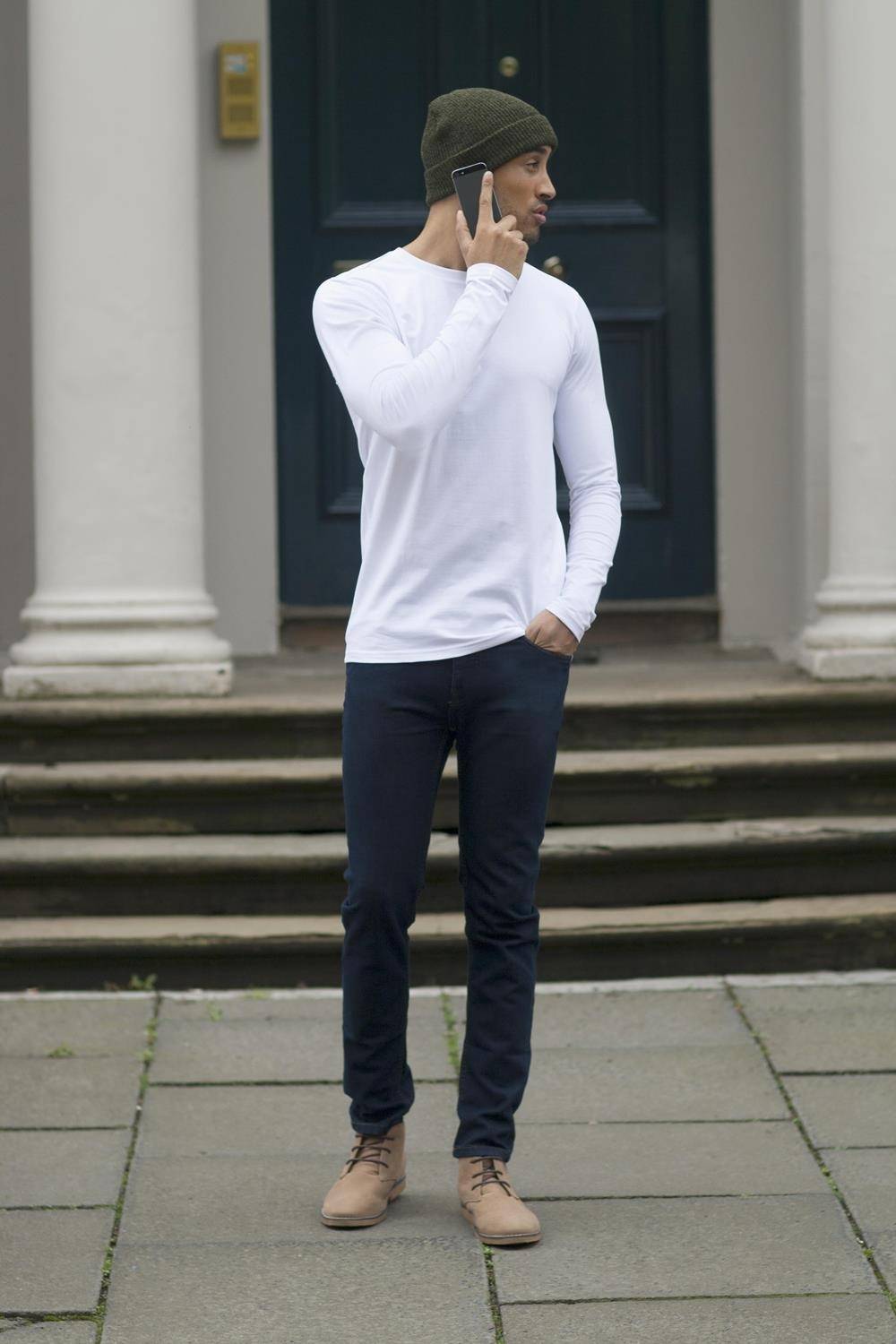 Męska koszulka z długim rękawem Feel Good