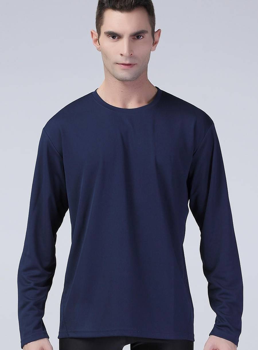 Męska koszulka z długim rękawem Quick Dry Performance