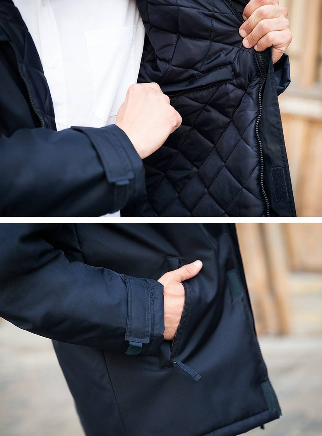 Męska kurtka model Real