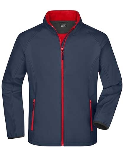 Męska kurtka softshell James&Nicholson Promo