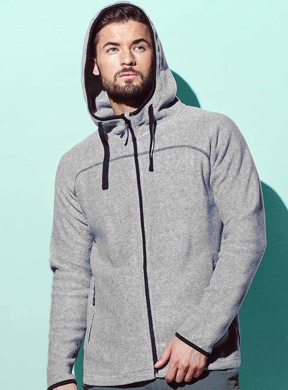 Męska kurtka z kapturem z polaru Active Power