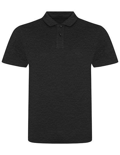 Męska melanżowa koszulka polo z materiału Tri Blend