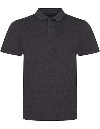 Męska melanżowa koszulka polo z materiału Tri Blend