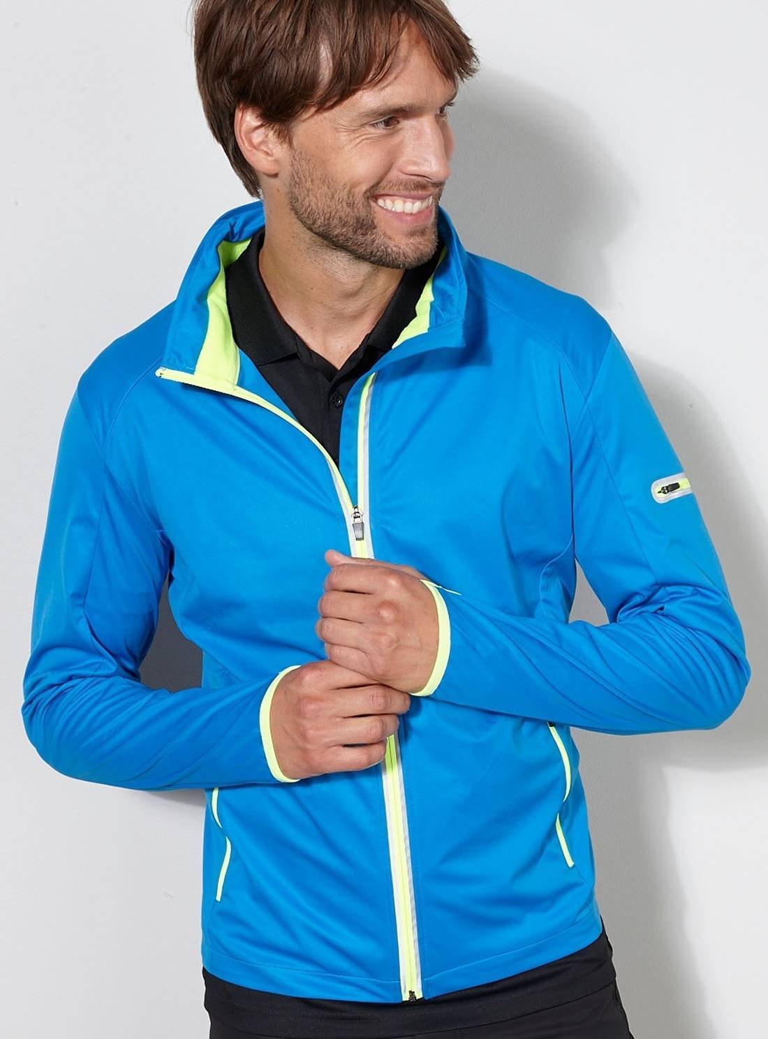 Męska sportowa bluza softshell James&Nicholson