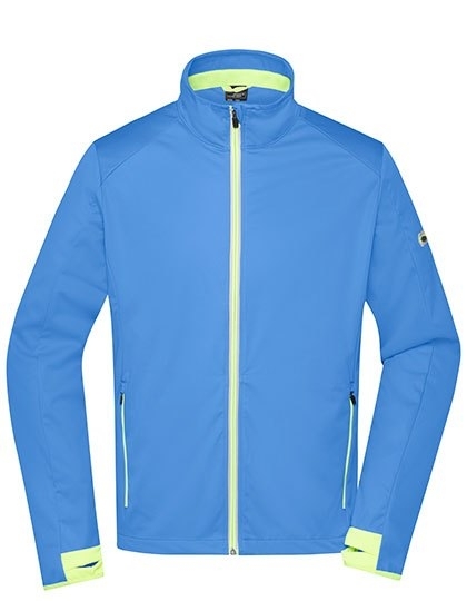 Męska sportowa bluza softshell James&Nicholson