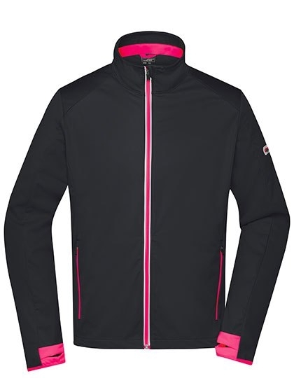 Męska sportowa bluza softshell James&Nicholson