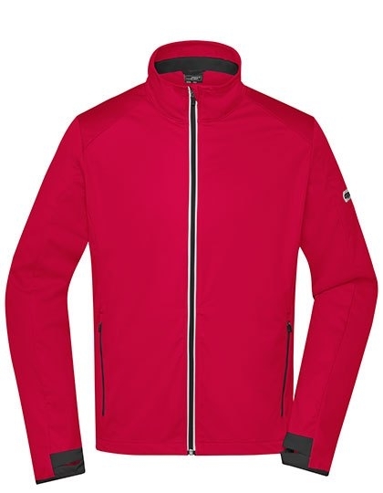 Męska sportowa bluza softshell James&Nicholson