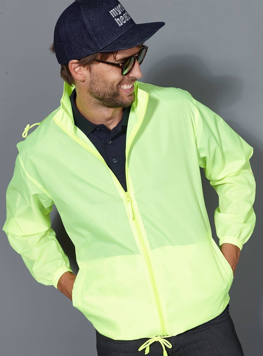 Męska wiatrówka James&Nicholson Promo