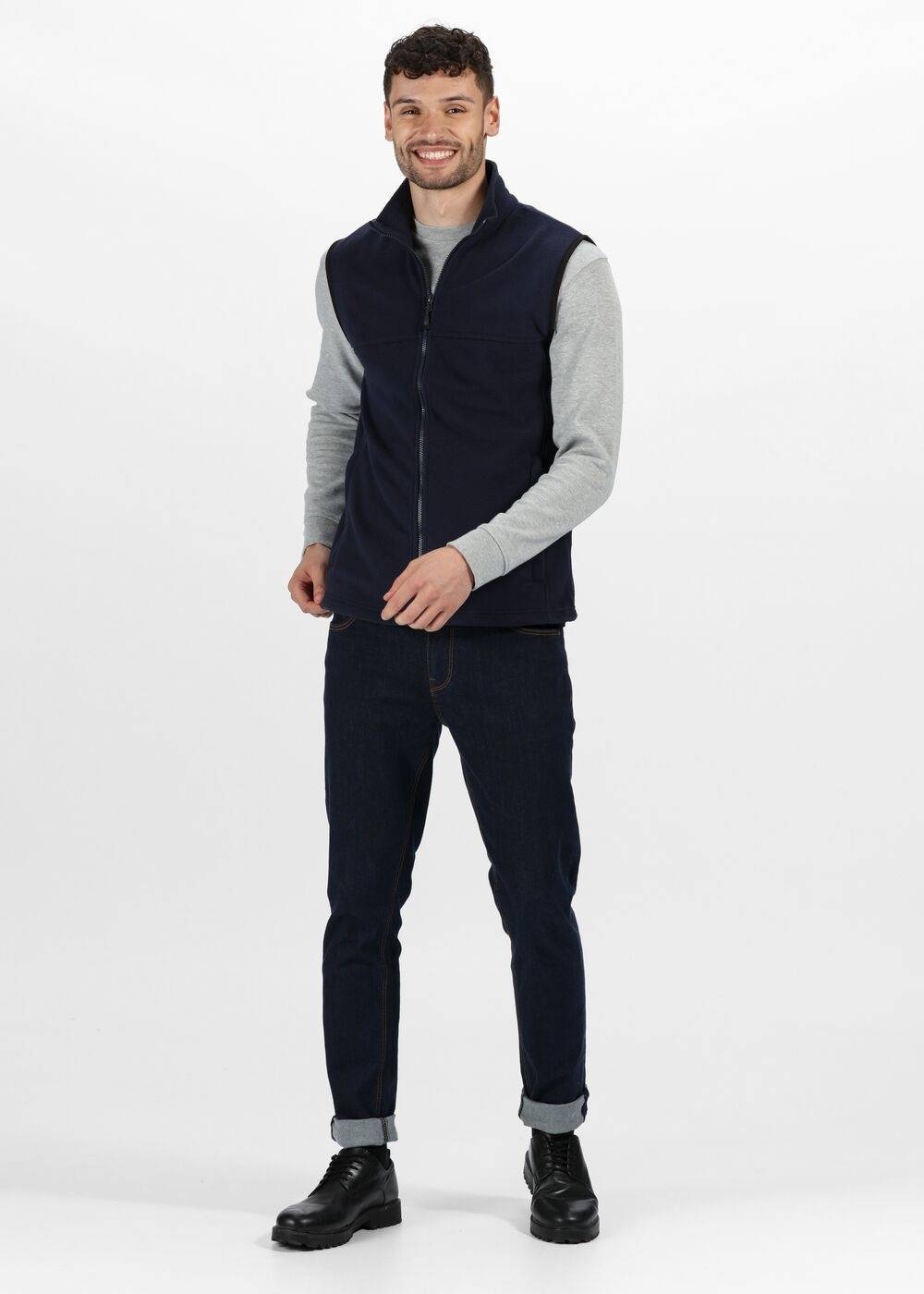 Męski bezrękawnik z polaru Haber