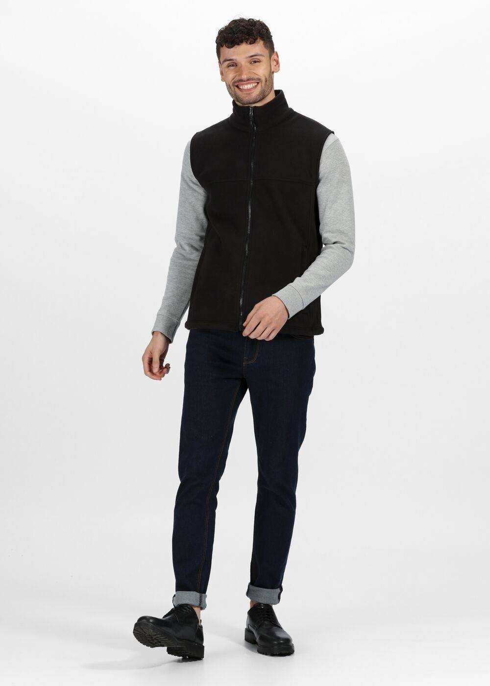 Męski bezrękawnik z polaru Haber