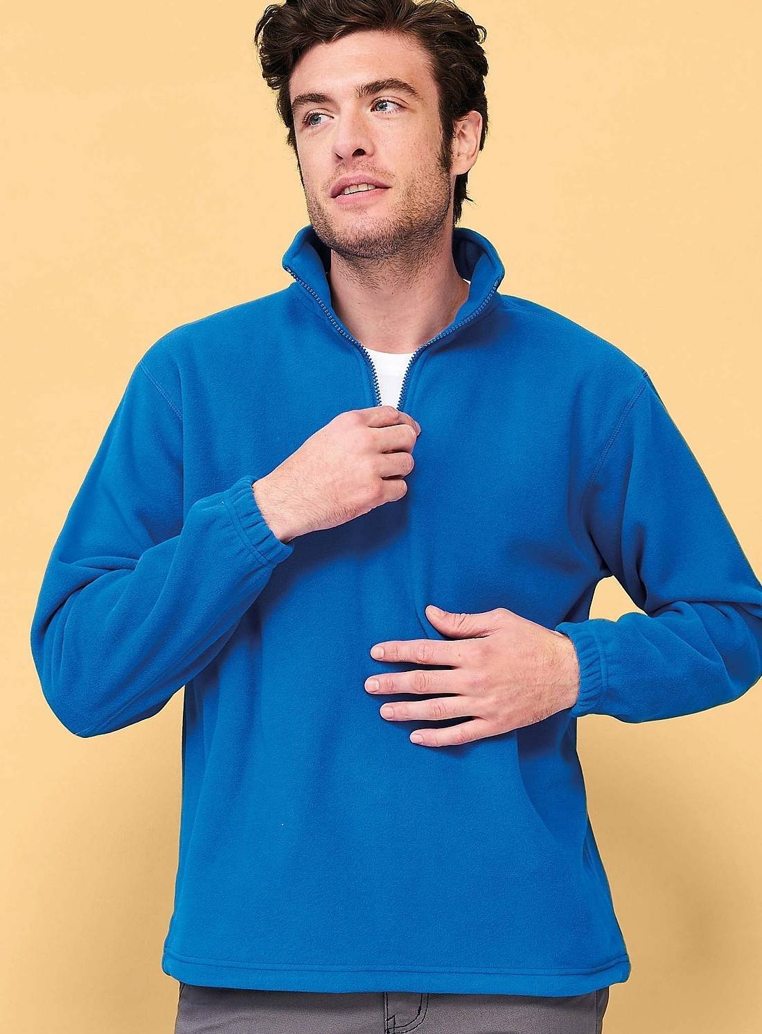 Męski polar na krótki zamekFleece Ness